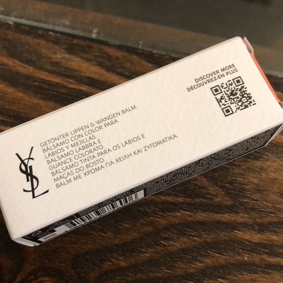 New YSL NU Lip & Cheek Balmy Tint in shade NU Pinch (.5 oz) - Picture 7 of 9